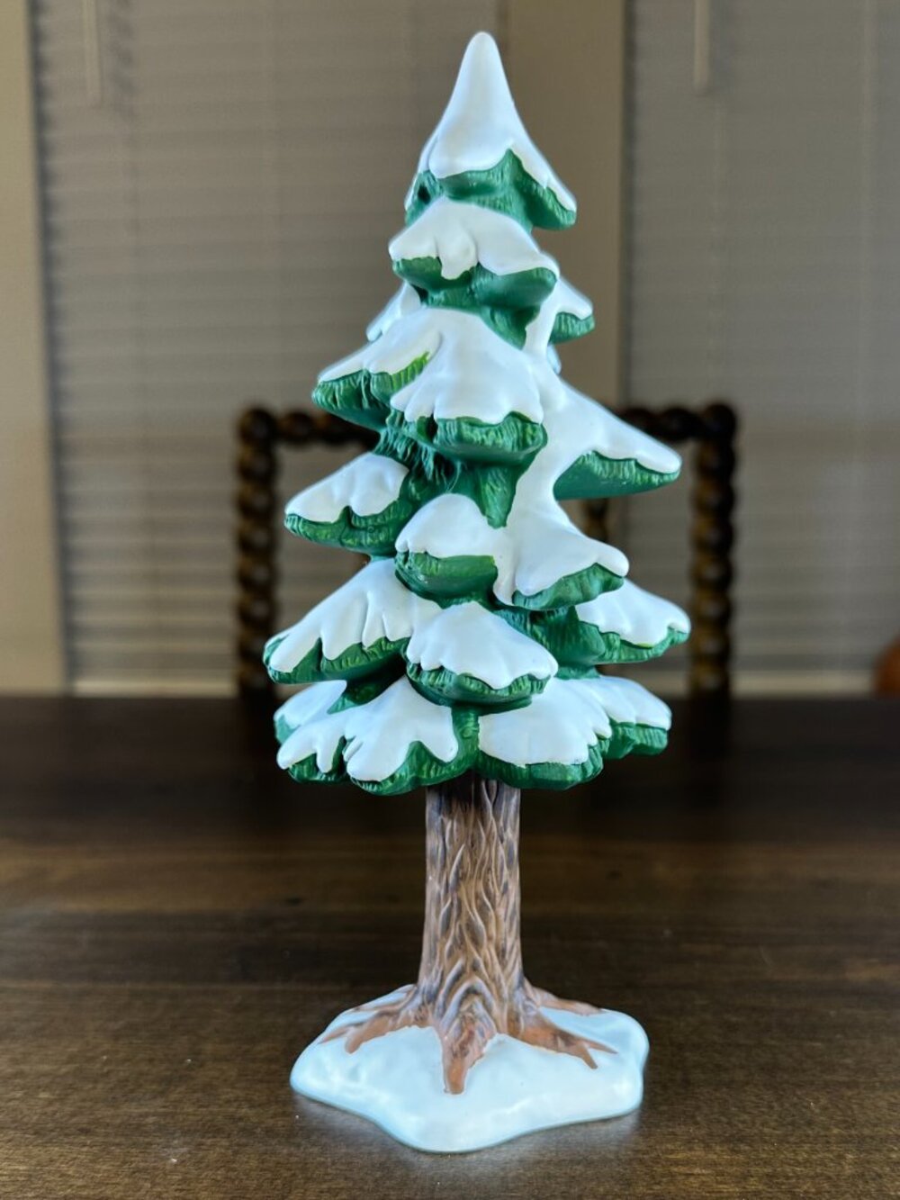 Dept 56 "Village Porcelain Pine - Large" Heritage Village 5218-3 - Retired